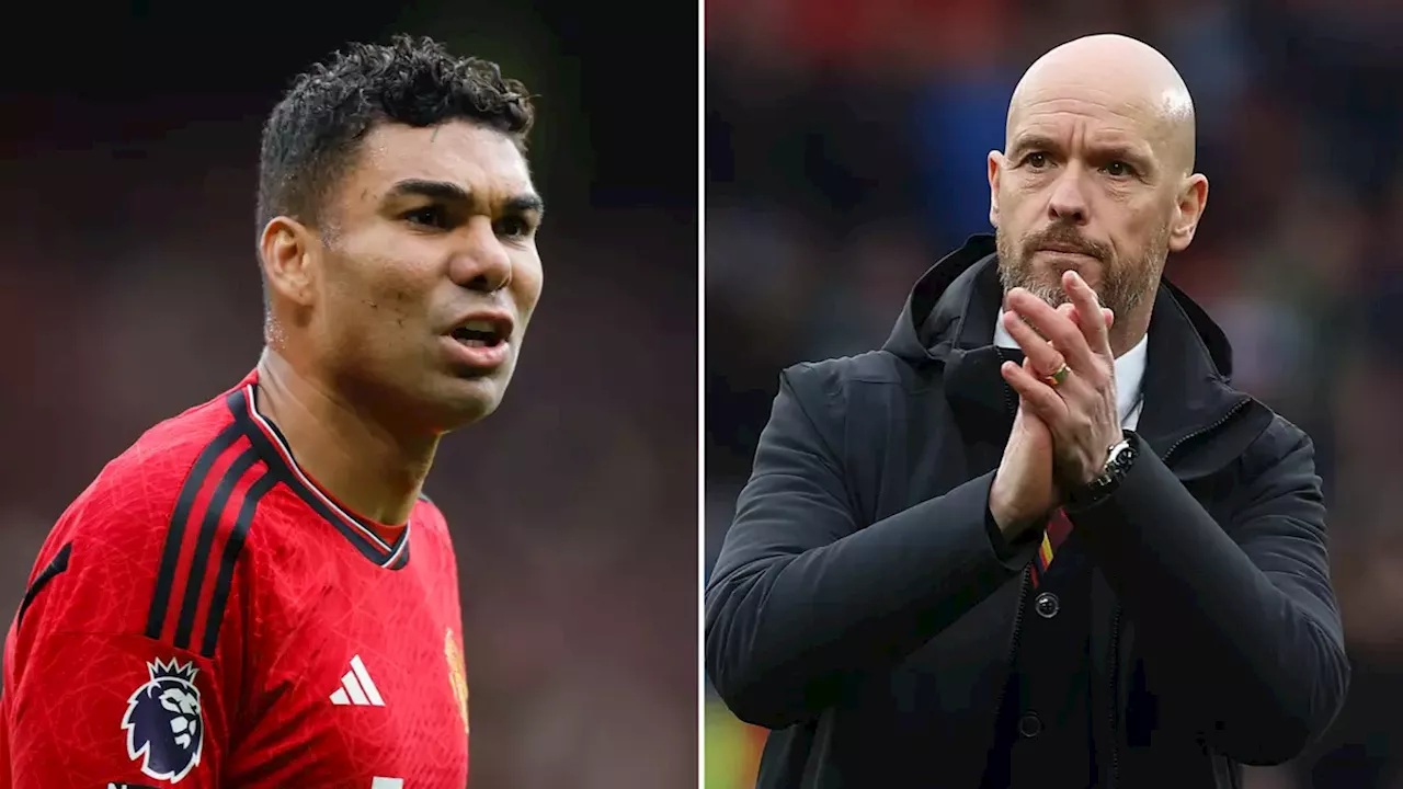 Casemiro makes worrying comments about Man Utd form that will concern Erik ten Hag and Sir Jim Ratcliffe