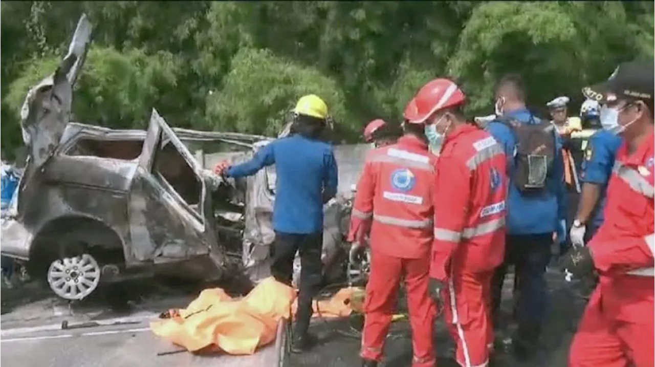 Update Kecelakaan Tol Jakarta-Cikampek KM 58: Ini Identitas Pemilik Grand Max, Contraflow Dihentikan?