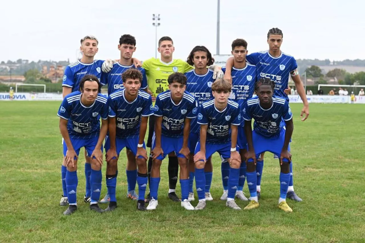 Football (U17 Nationaux). Les « petits » Marmandais ont de l’appétit à la table des grands