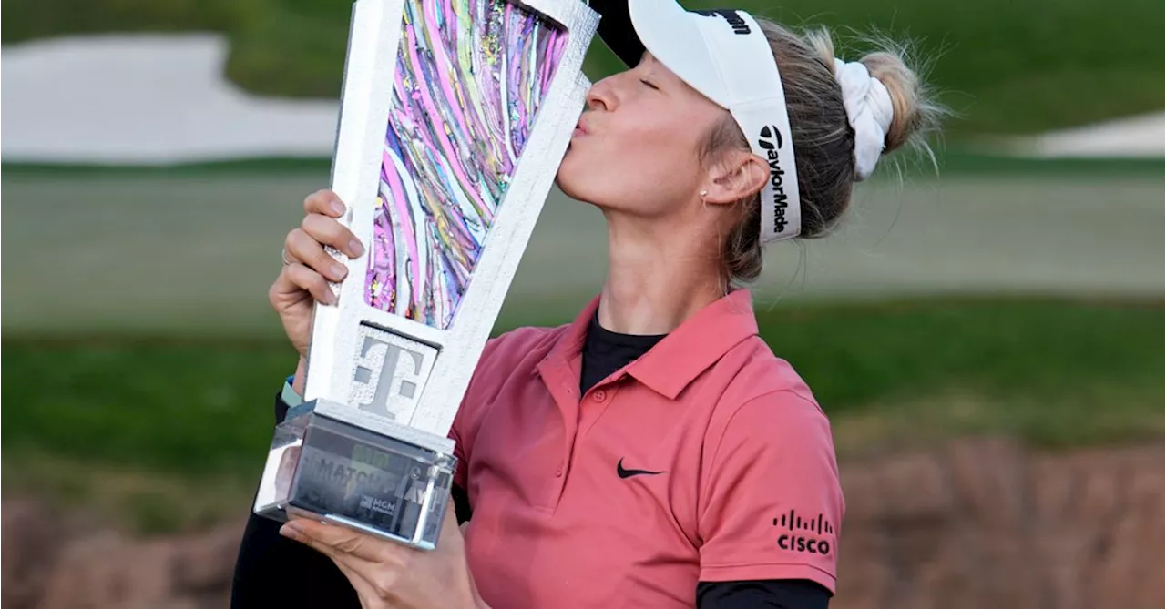 Nelly Korda vinner sin fjärde raka titel på LPGA-touren