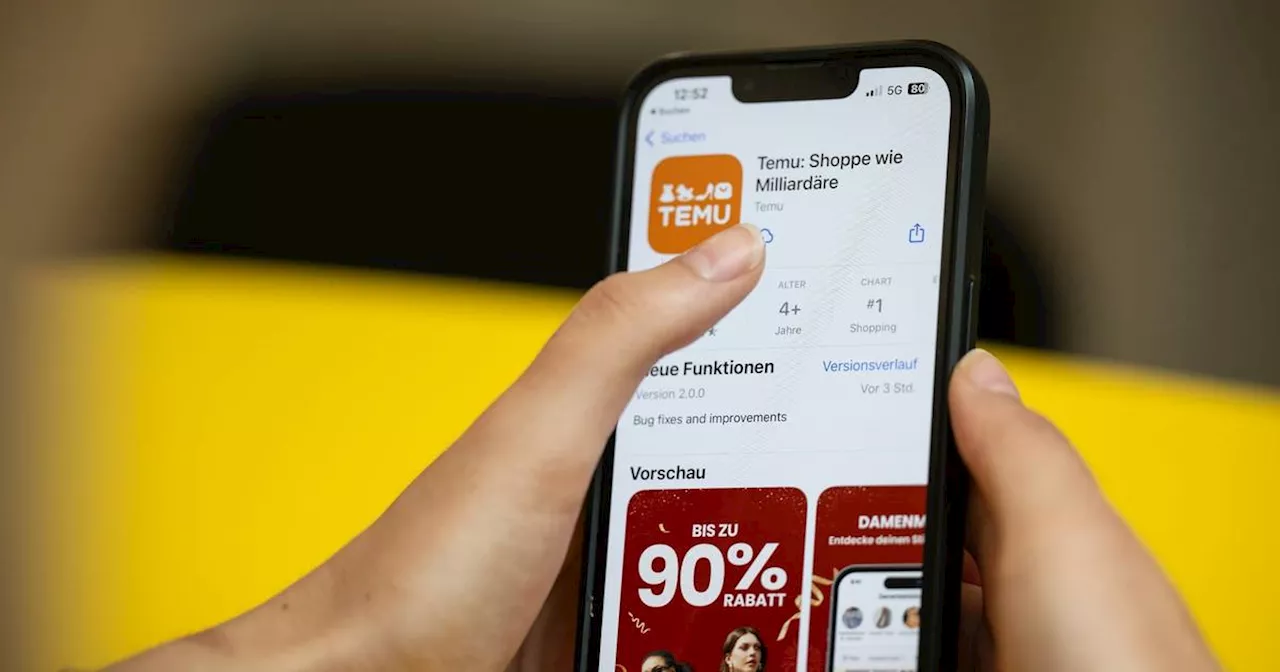 Bundesregierung wirft Temu manipulative Kaufanreize vor