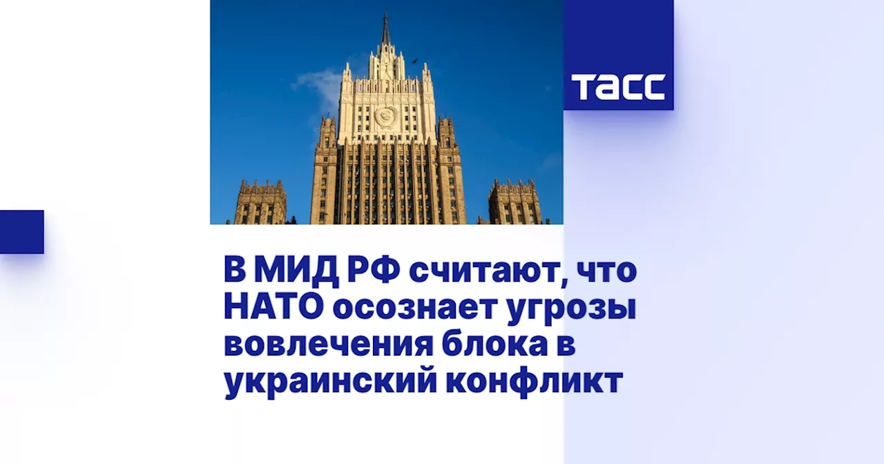 В МИД РФ считают, что НАТО осознает угрозы вовлечения блока в украинский конфликт