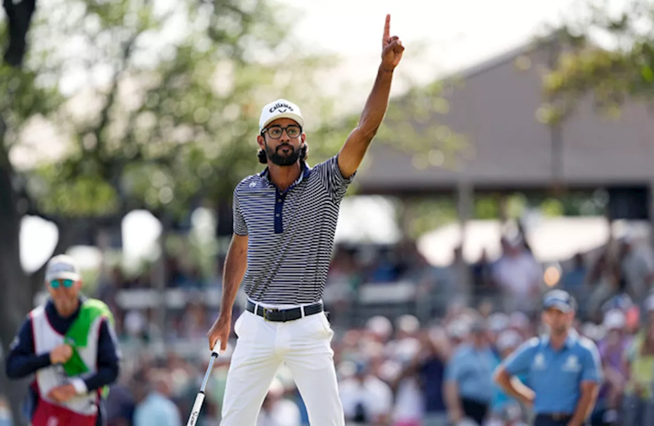 Bhatia sinks putt to force playoff, dislocates shoulder celebrating, somehow still wins