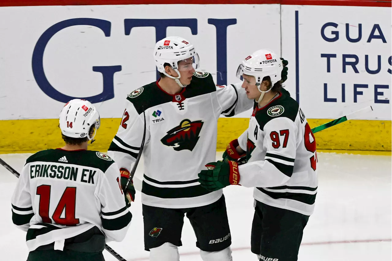 Wild’s Kirill Kaprizov hits 40-goal mark, Jesper Wallstedt earns first NHL win: Key takeaways vs. Blackhawks