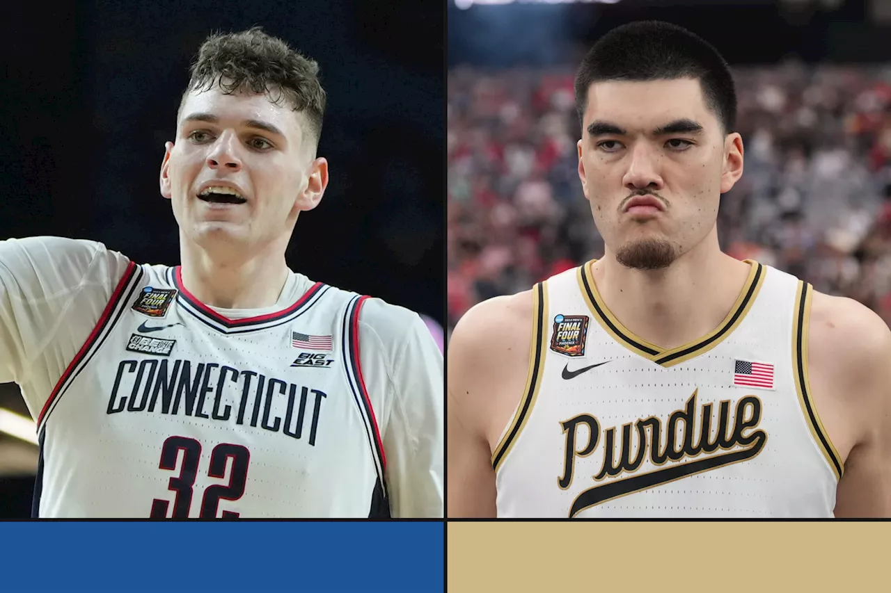 Zach Edey vs. Donovan Clingan is the big-man showdown college basketball deserves