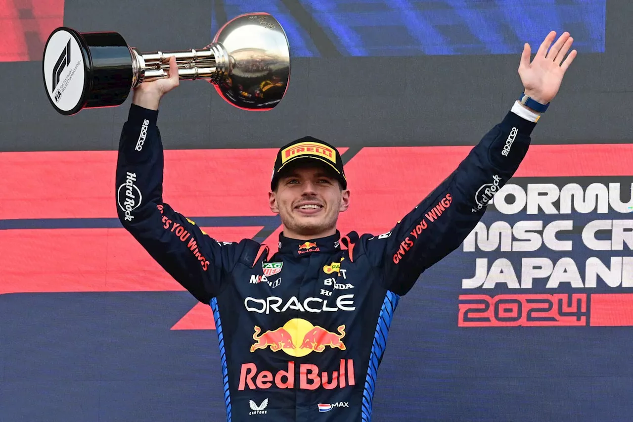 Dominant Verstappen wins Japanese GP in Red Bull one-two