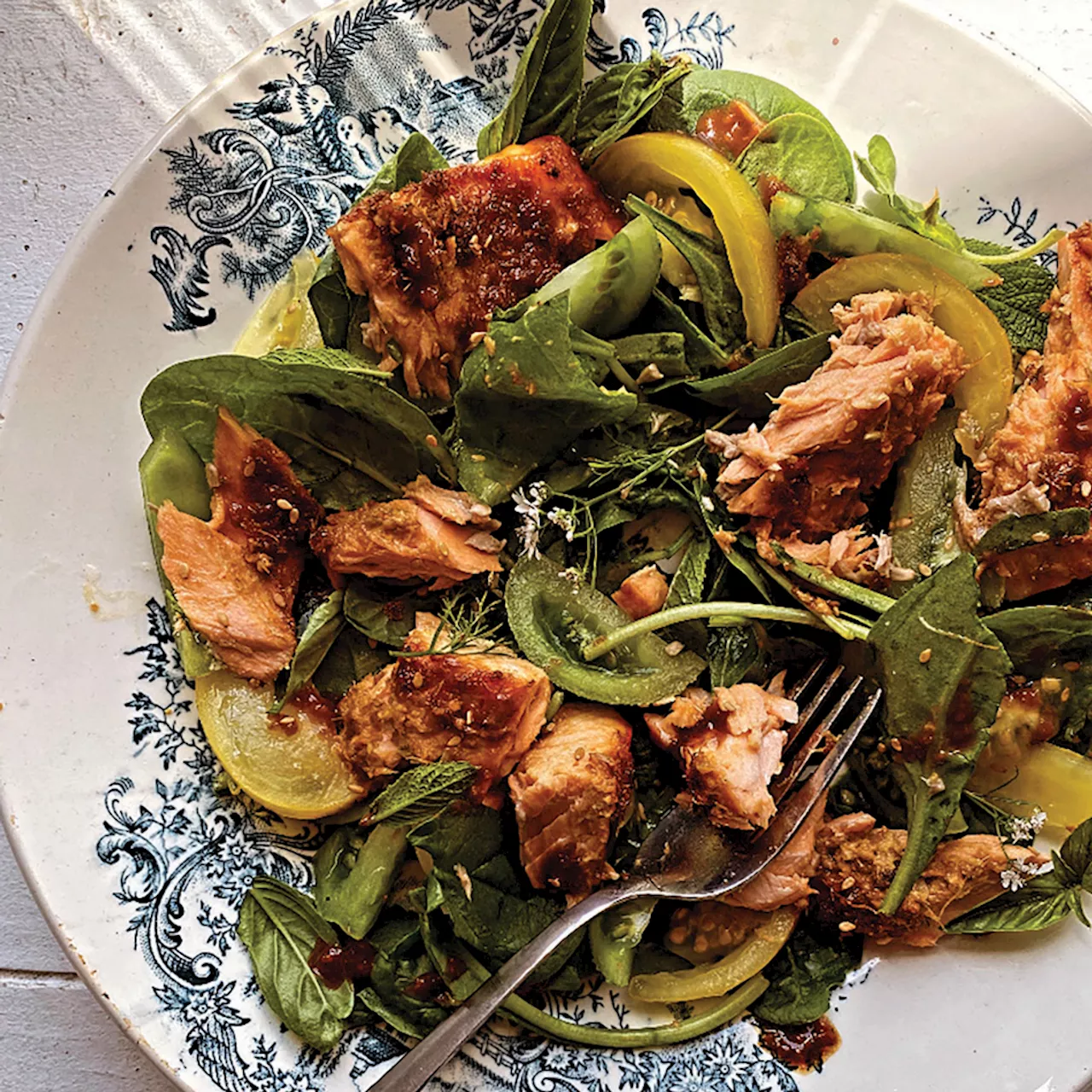 This Slow Roasted Salmon Is Perfect For A Nourishing Supper