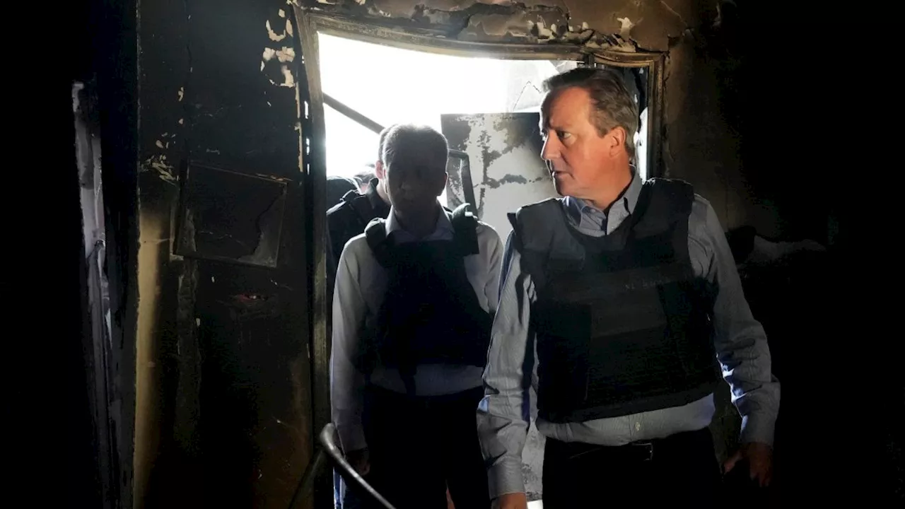 Cameron to play down Cabinet splits over Israel in US amid hopes of Gaza ceasefire