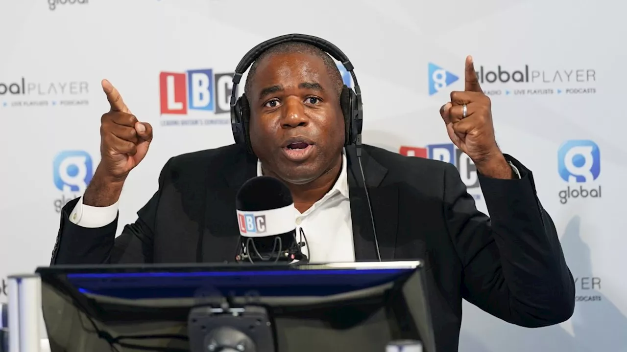 Ofcom investigates whether David Lammy's show breached rules on politicians as news presenters