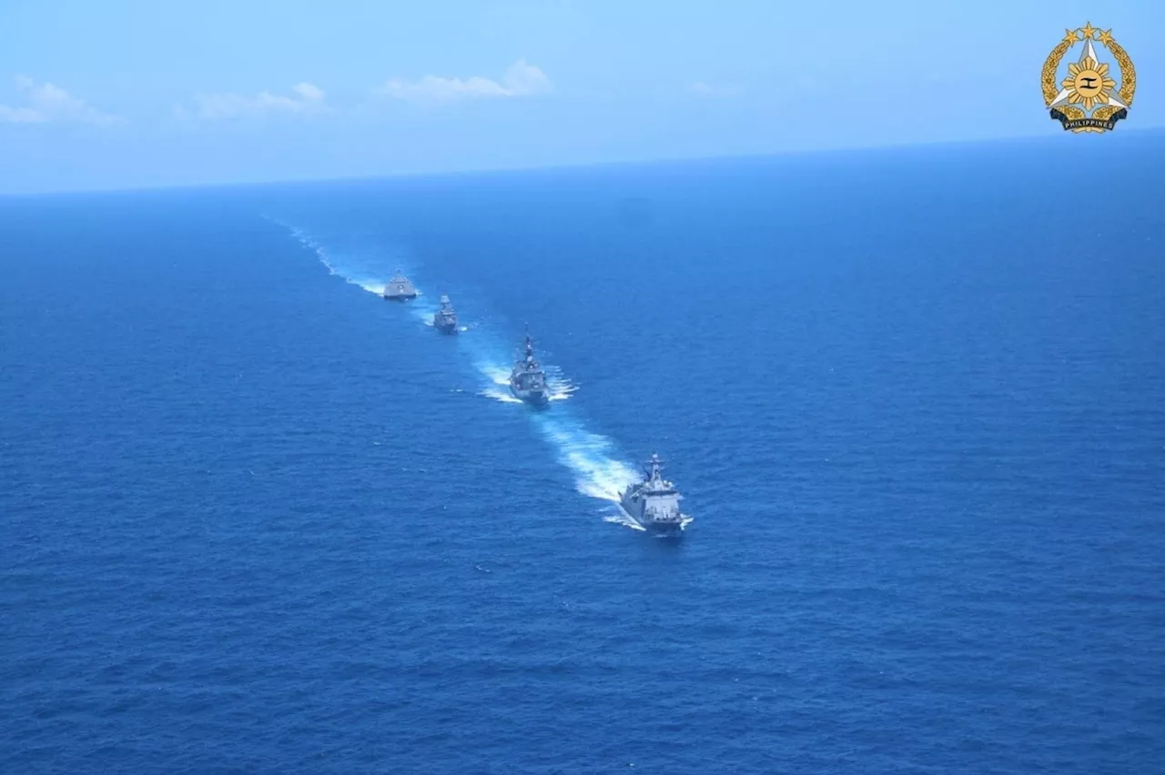 China conducts 'combat patrols' as US holds drills with allies in disputed waters