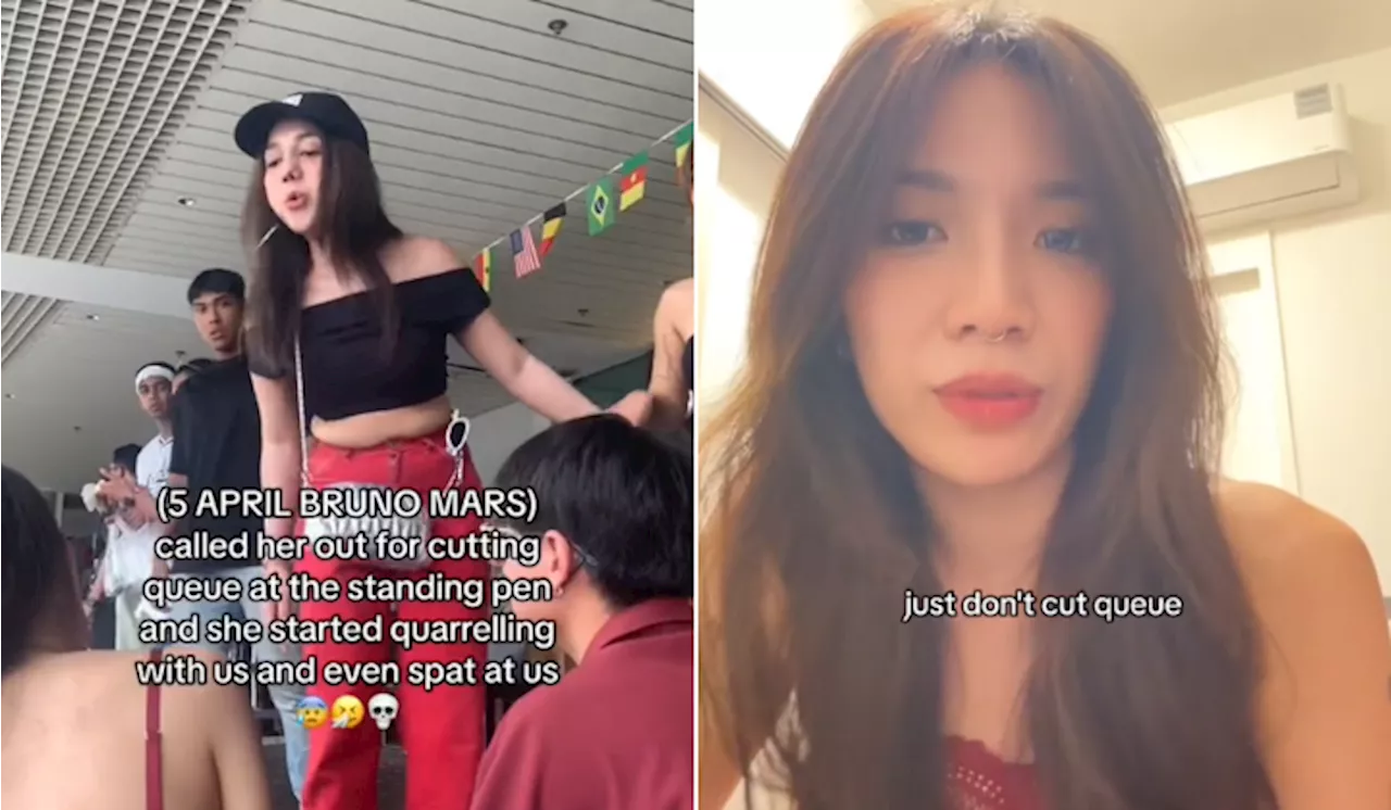 [Video] Influencer Indonesia Ludah Warga Singapura Gara-gara Ditegur Potong Barisan