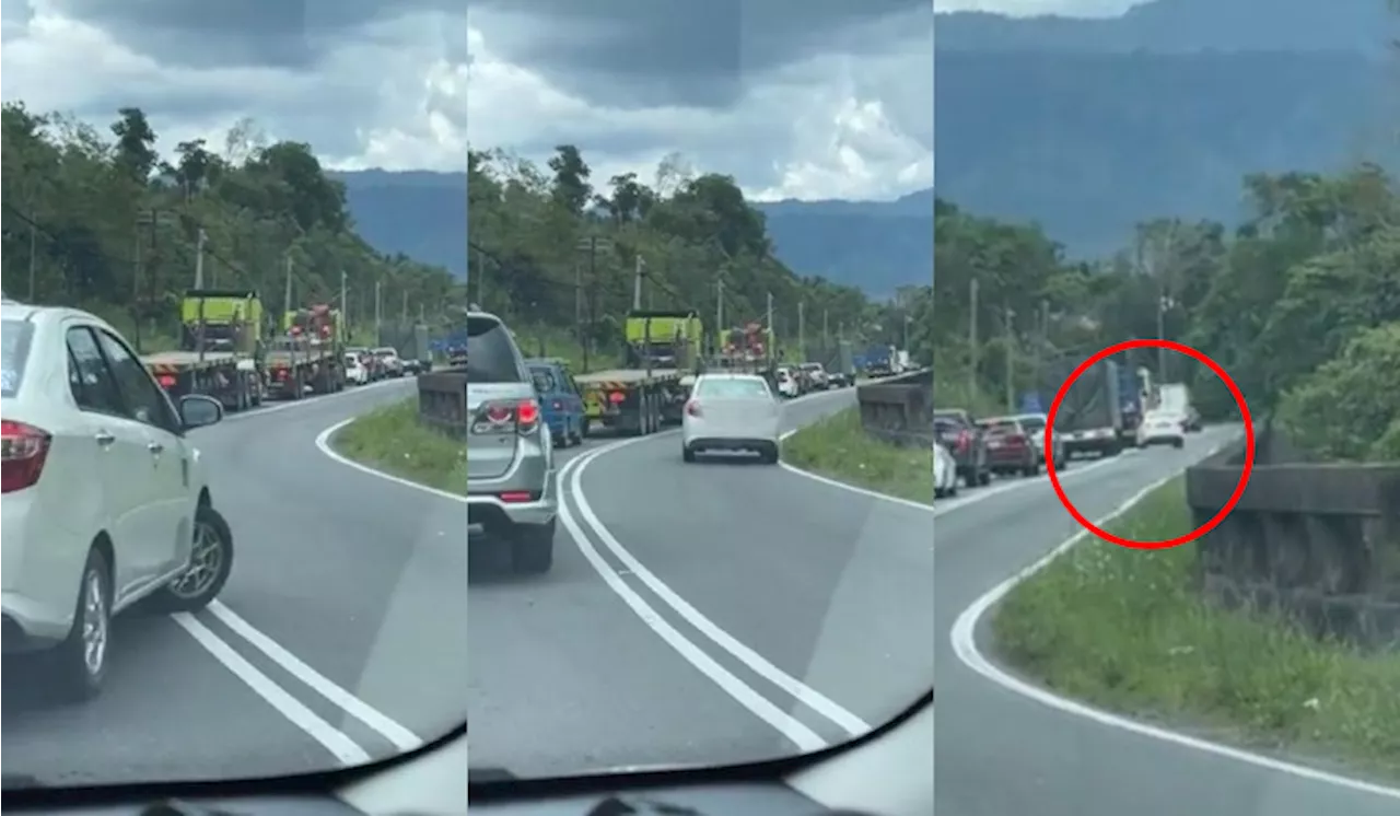 [Video] Perodua Bezza Selamba Potong 9 Kenderaan Di Garisan Berkembar Bikin Ramai Berang