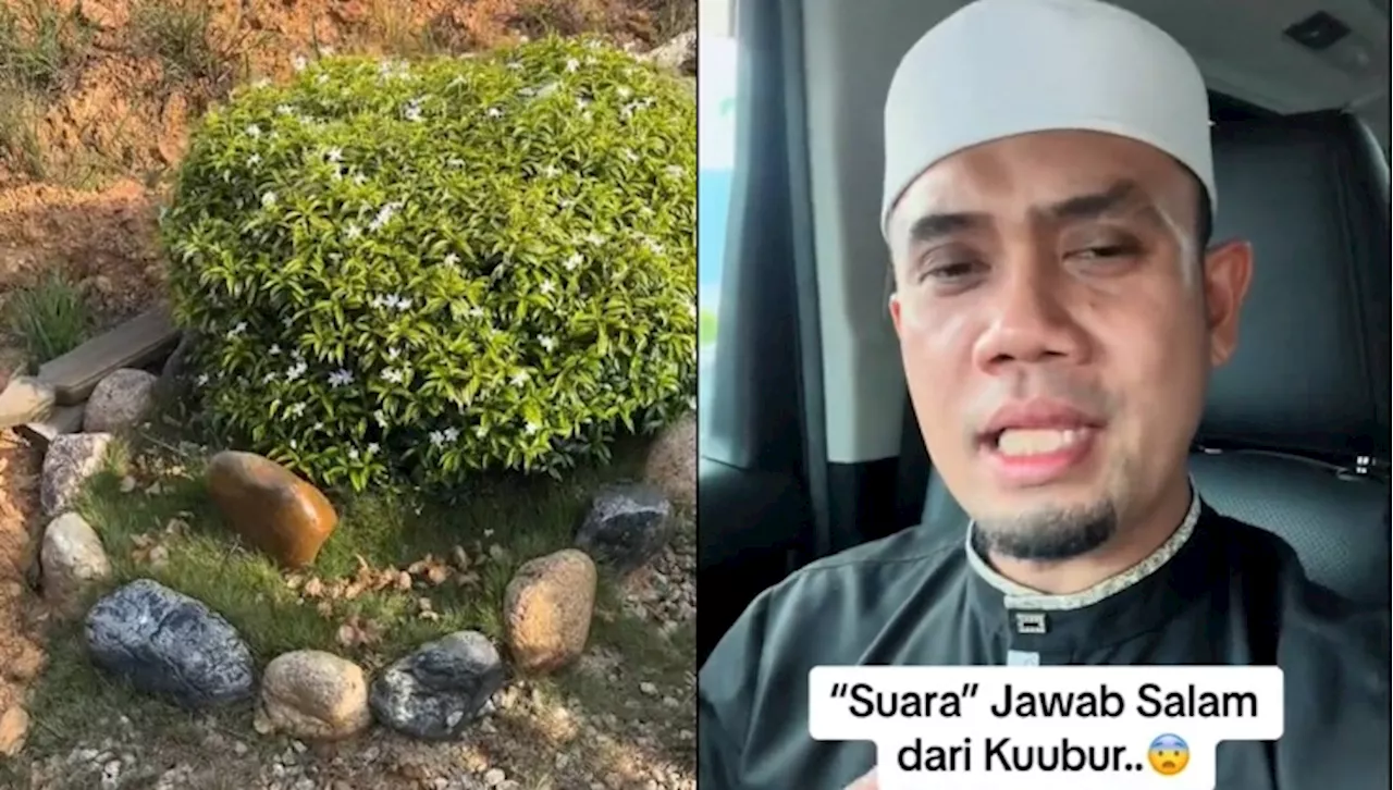 [Video] Wanita Dakwa Terdengar Suara Jawab Salam Ketika Lawat Kubur Arwah Bapa, Ini Respon Ustaz Elyas Ismail