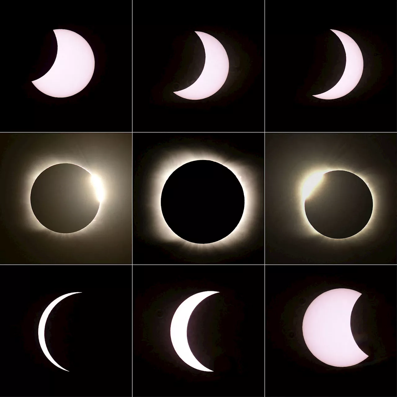 Here Are the Five Stages of Today’s Total Solar Eclipse