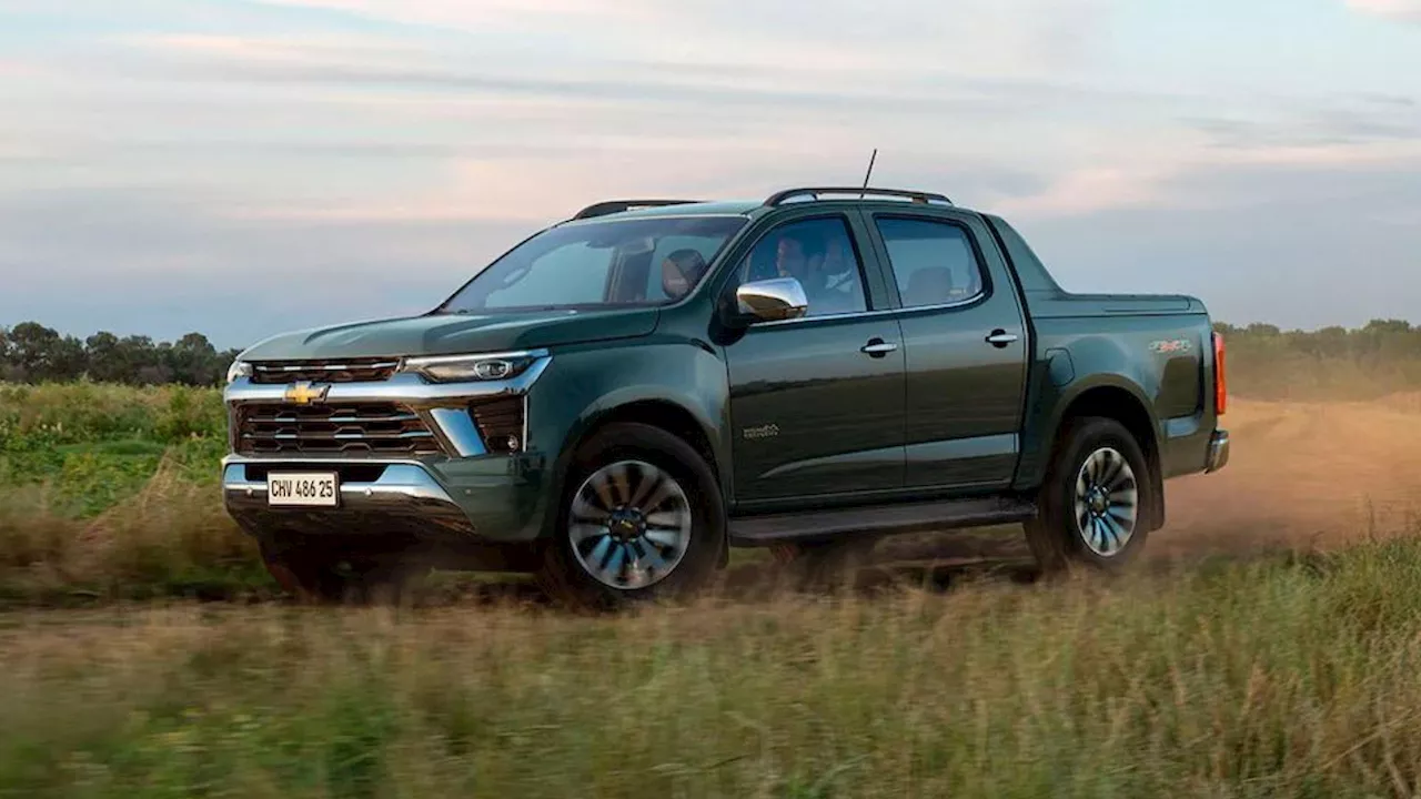 The diesel Chevrolet Colorado is alive and well in Brazil with a new look