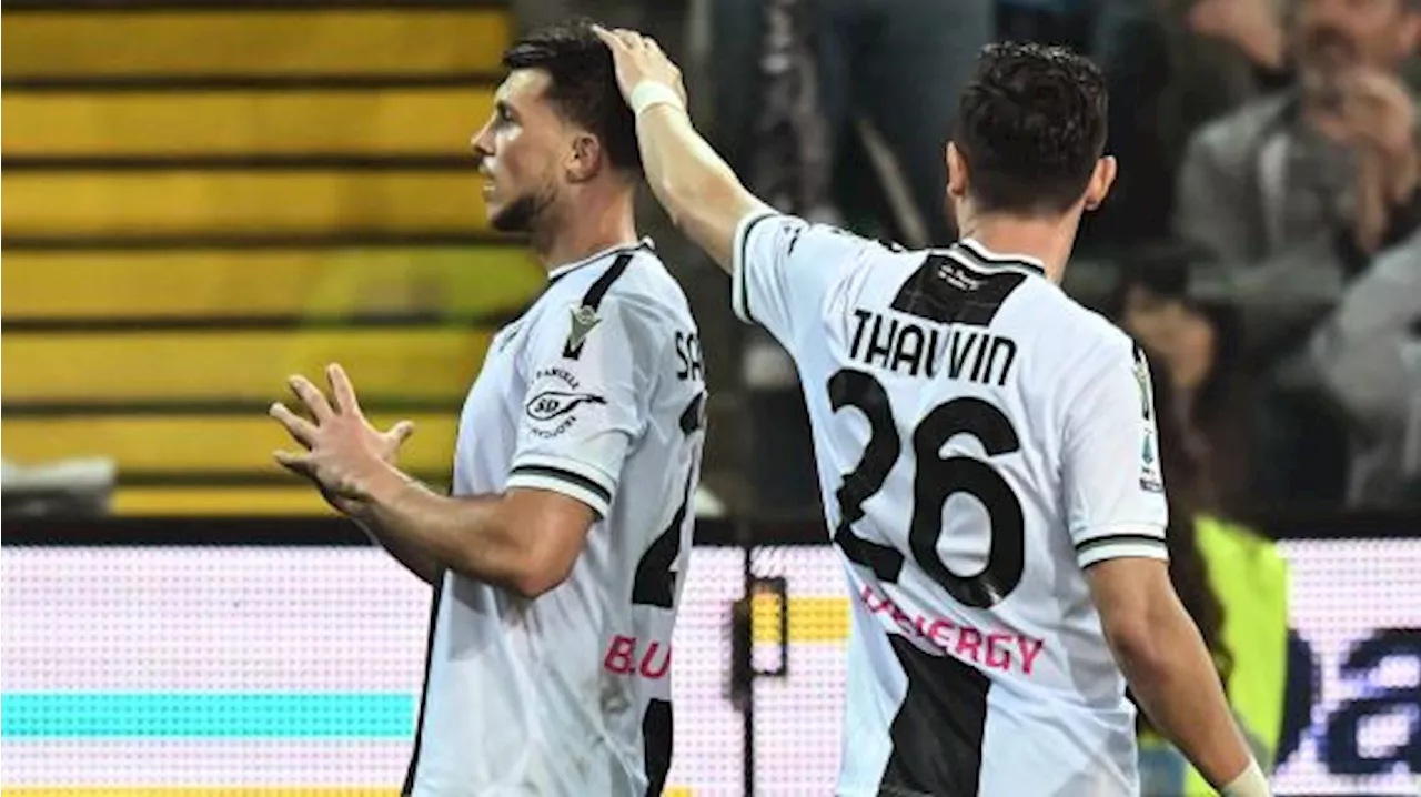 L'Udinese dopo la Juve: solo due squadre hanno segnato il primo gol contro l'Inter