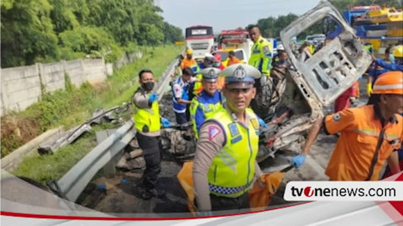 Keluar Lajur Contraflow Jadi Penyebab Utama Kecelakaan Maut di Ruas Tol Jakarta-Cikampek KM 58