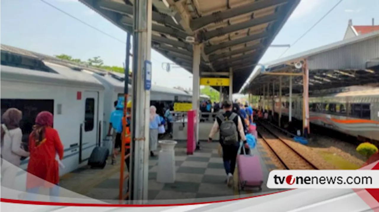 Lonjakan Pergerakan Pemudik di Stasiun-Stasiun PT KAI Daop 3 Cirebon