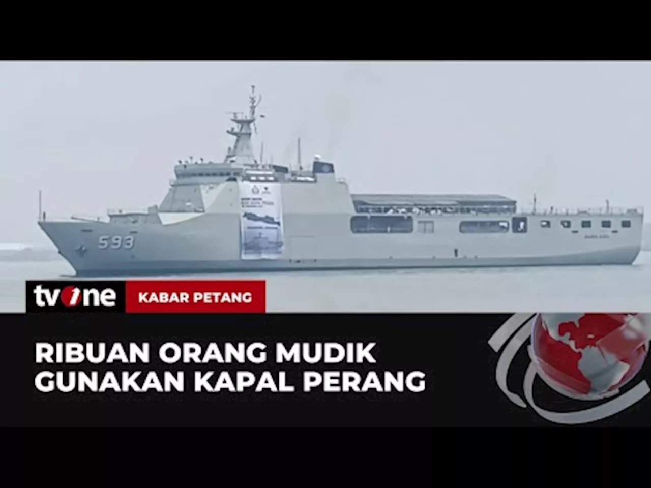 Mudik Gratis, TNI AL Kerahkan Kapal Perang untuk Angkut Ribuan Pemudik