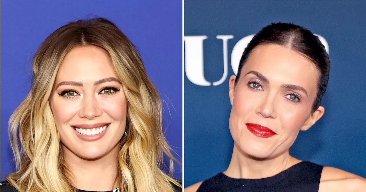 Pregnant Hilary Duff Has Braxton Hicks at Mandy Moore’s Birthday Party