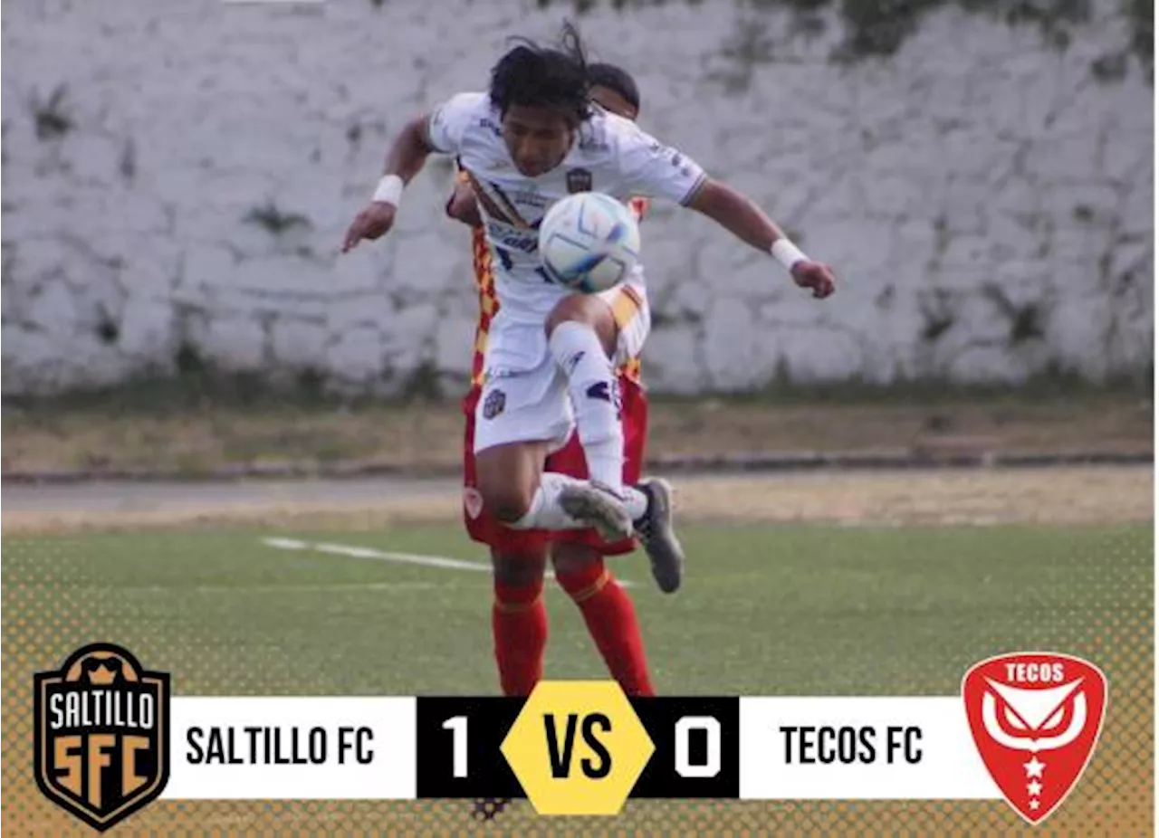 Mientras Saltillo FC derrota al histórico Tecos, Saltillo Soccer consigue un empate en el tiempo regular