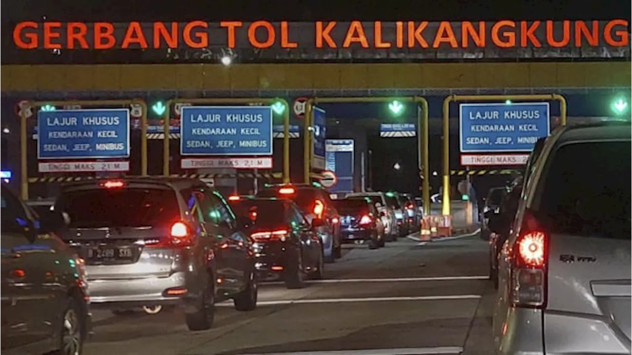 Kapolda Sebut Puncak Arus Mudik di Gerbang Tol Kalikangkung Sudah Terlewati