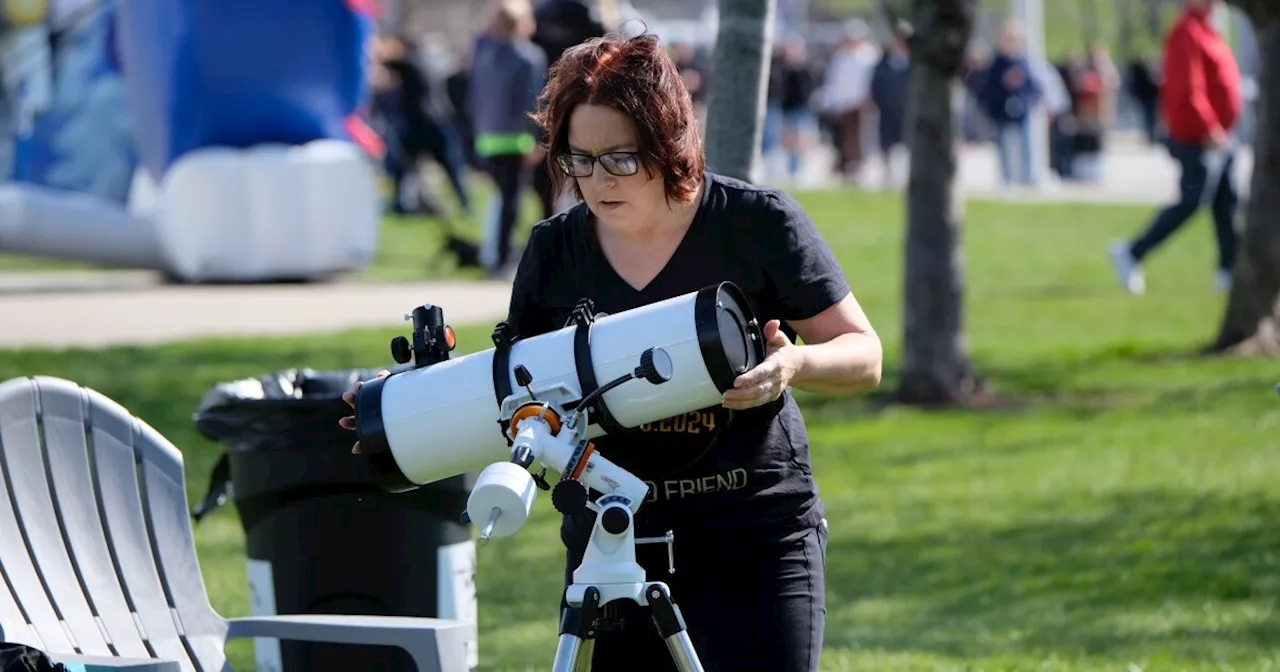 ECLIPSE LIVE BLOG: Clouds are clearing, crowds are forming