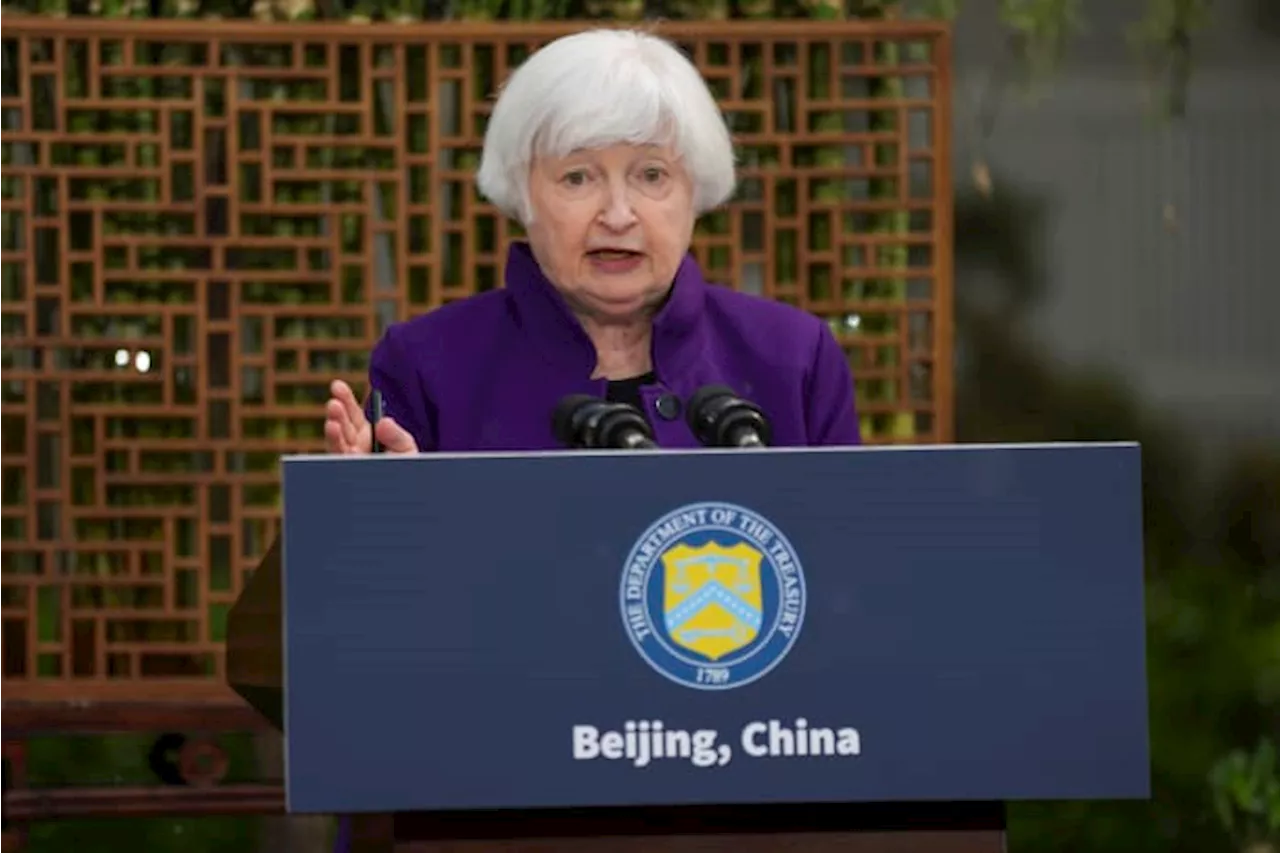 US will push China to change policy that threatens American jobs, Treasury Secretary Yellen says