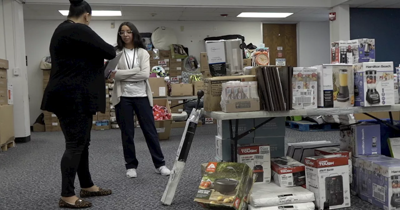 Meet the flood victims working at a new warehouse for flood victims