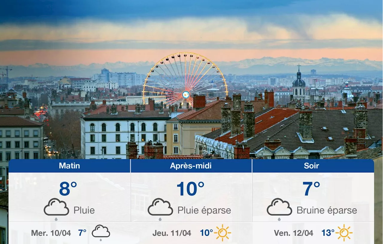 Météo Lyon: prévisions du mardi 9 avril 2024