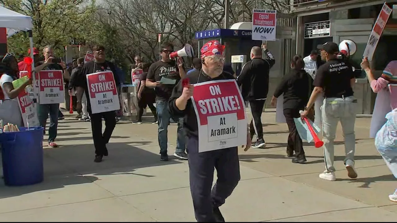 Aramark strike: Workers at Wells Fargo Center to hit picket lines for one-day work stoppage