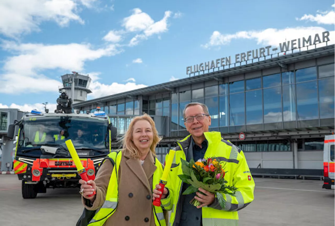 Neue Ära am Flughafen Erfurt-Weimar: Mehr Fluggäste nach Corona-Flaute