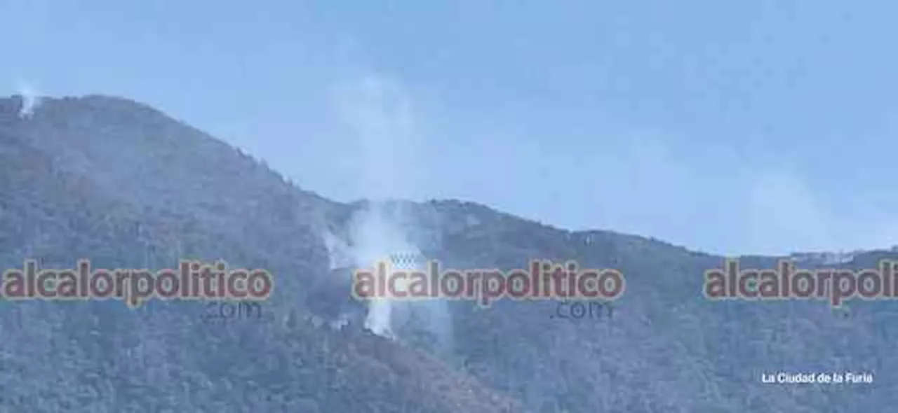 Reportan 2 nuevos incendios forestales en la zona centro, en Huiloapan y Nogales