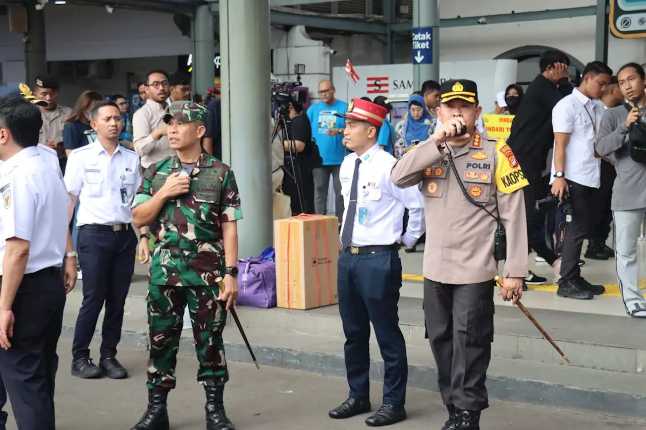 Polres Metro Jakarta Pusat Mengimbau Pemudik Waspada Selama Libur Lebaran