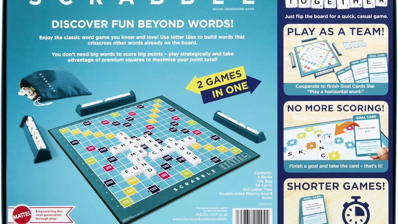 A new version of Scrabble aims to make the word-building game more accessible