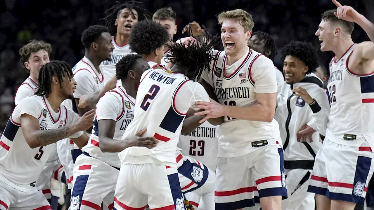 March Madness: UConn beat Purdue 75-60 to win 2nd straight NCAA title