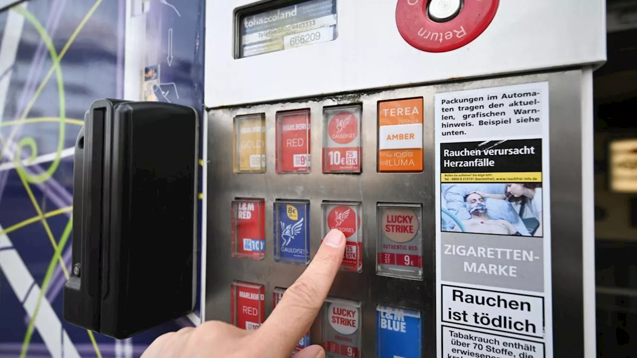 Abschreckung? Initiative will Zigarettenautomaten verändern