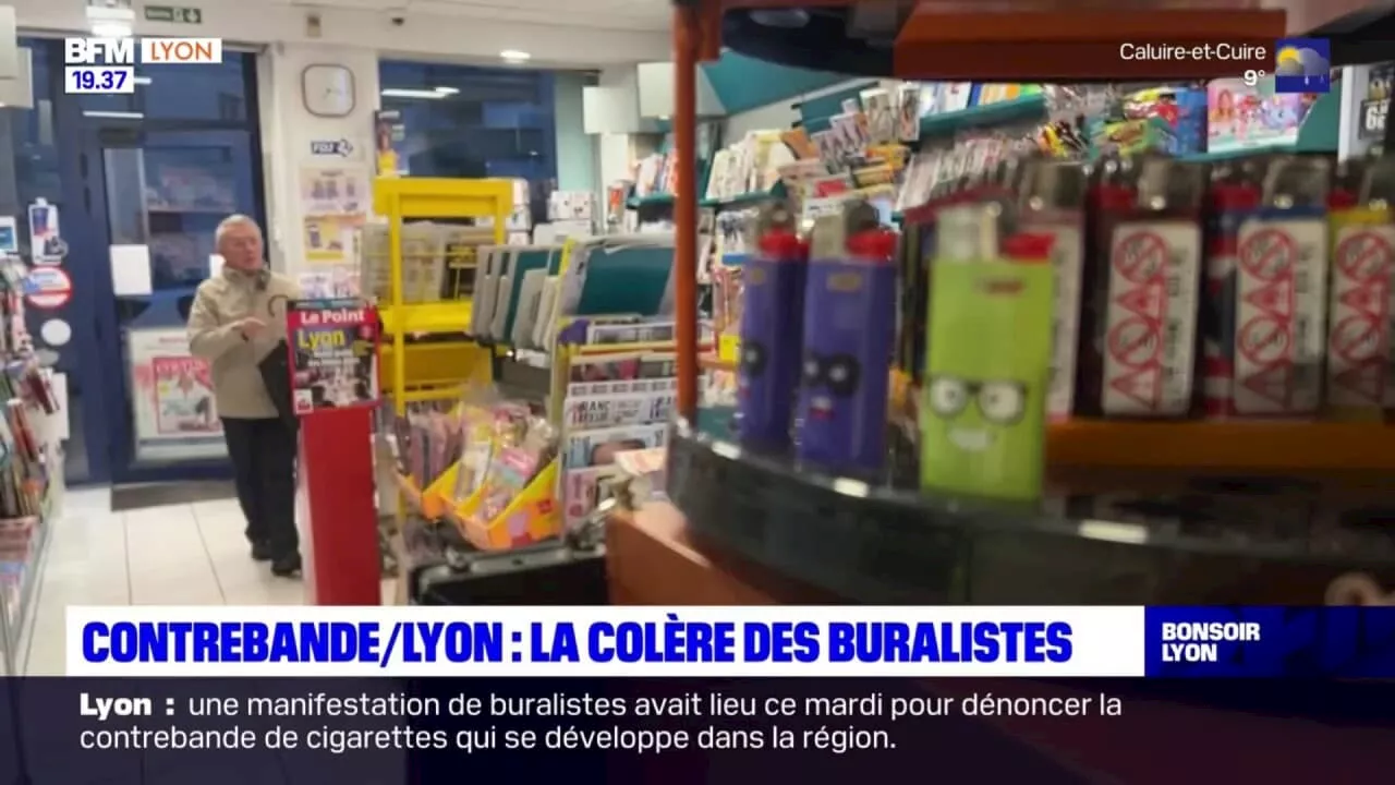 Lyon: la contrebande de cigarettes provoque la colère des buralistes