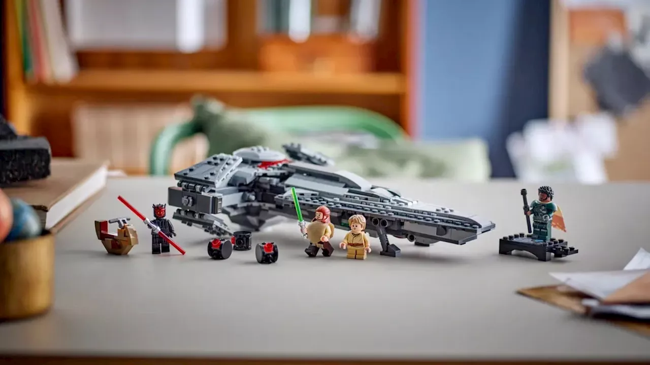 Return to Tatooine with LEGO's New Darth Maul Infiltrator Starship Set