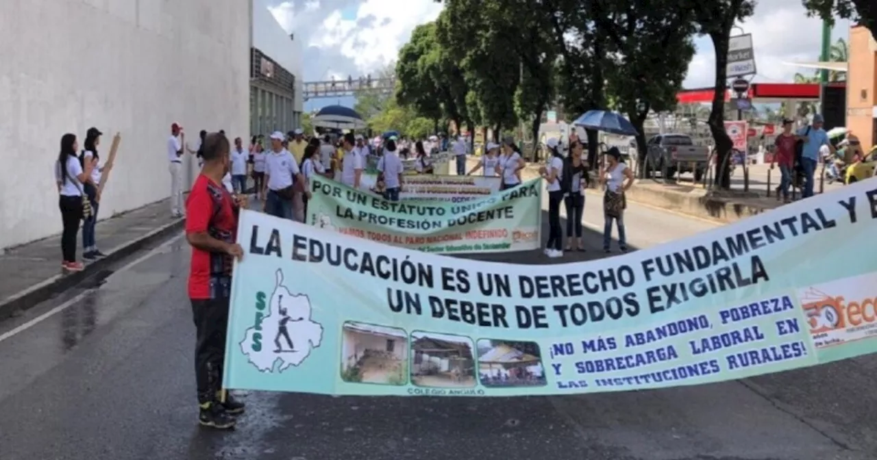 Estas son las vías que estarán cerradas por marcha a favor del presidente Petro en Bucaramanga