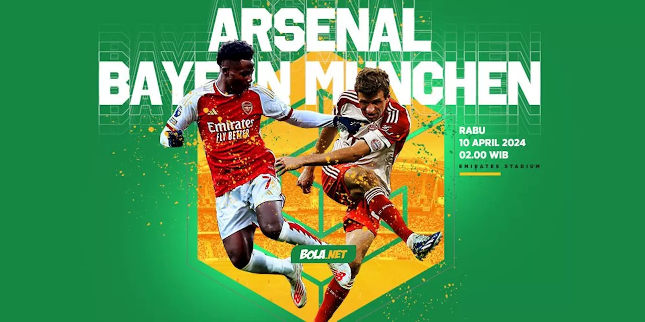 Link Live Streaming Liga Champions Arsenal vs Bayern Munchen 10 April 2024 di Vidio