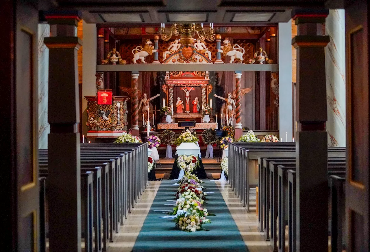 Ingunn, Sander og Signe Slaatten bisettes i Ål kirke