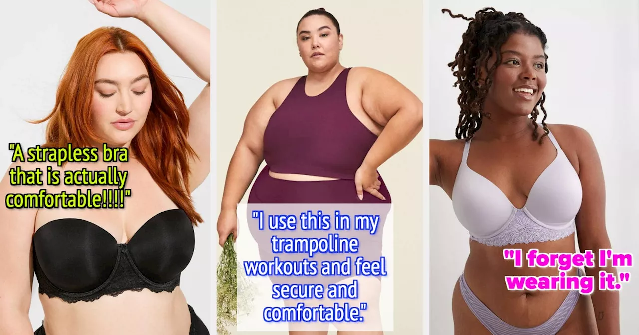 30 Bras DD+ Reviewers Say Are Actually Comfortable