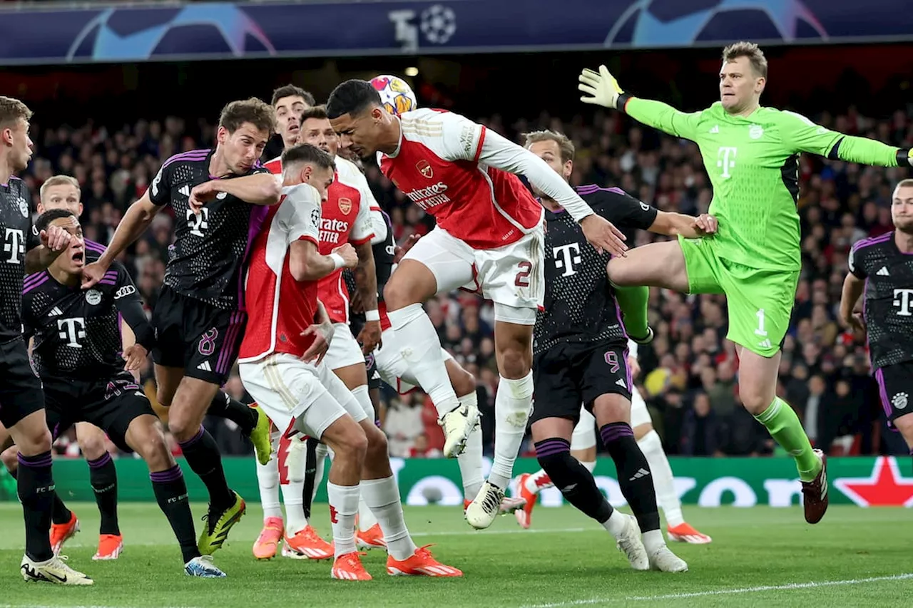 Arsenal y Bayern Múnich igualan en un cierre lleno de polémica: todo se define en Alemania