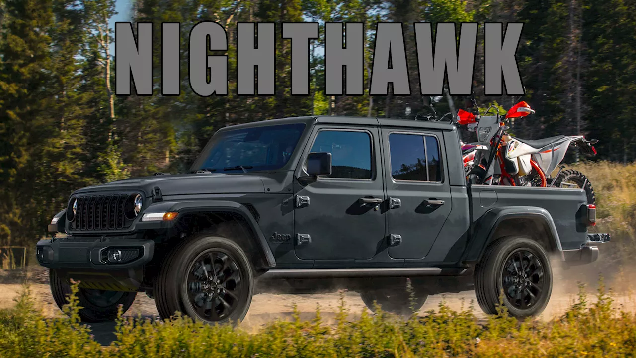 Jeep Introduces New NightHawk Package for Gladiator Sport