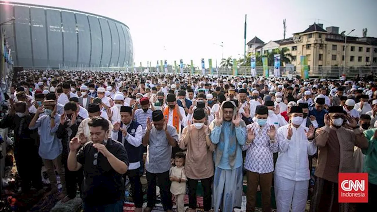 Niat, Tata Cara, dan Doa Sholat Idul Fitri Lengkap dengan Artinya