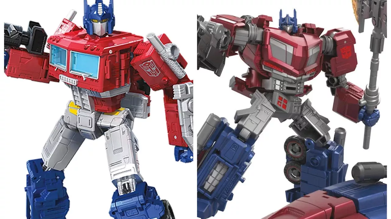 Hasbro Launches Reissues of Transformers Legacy United Leader Class War for Cybertron Earthrise Optimus Prime