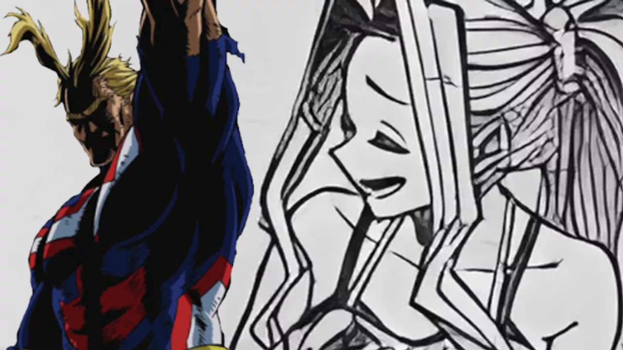 My Hero Academia Reveals New Look at All Might and His Mom