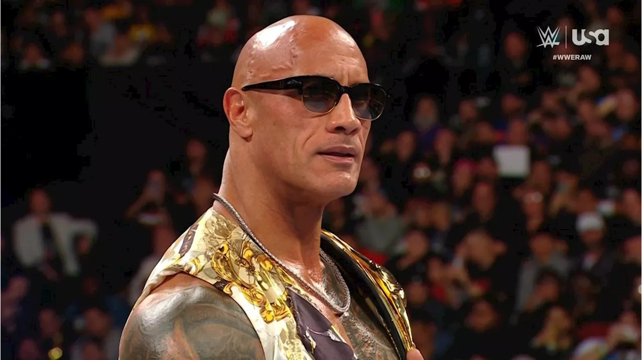 The Rock Announces Another WWE Hiatus on Monday Night Raw