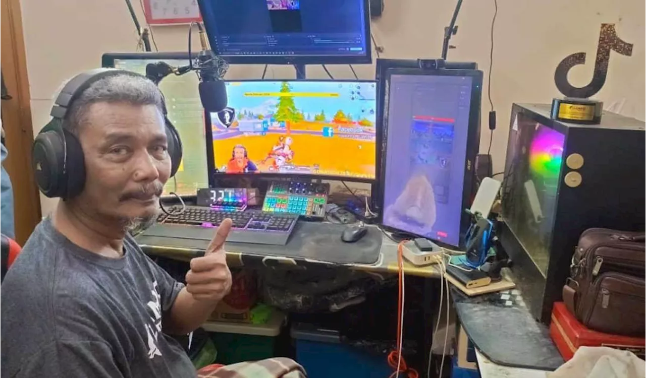 Gamer grandpa earns RM6,000 from live streaming